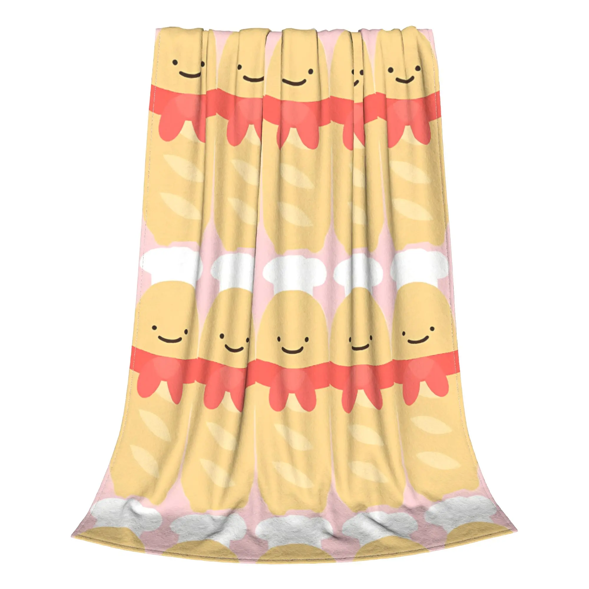 1PC Home Cutecore Bread Sumikko Gurashi Blanket Super Cosy Plush Home Living Room Sofa Halloween