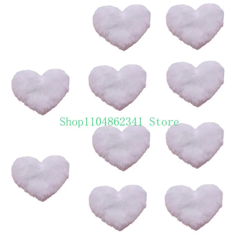 5ASD SENTERS PLUSH HEART HAIPIN HAIPIN HAIR