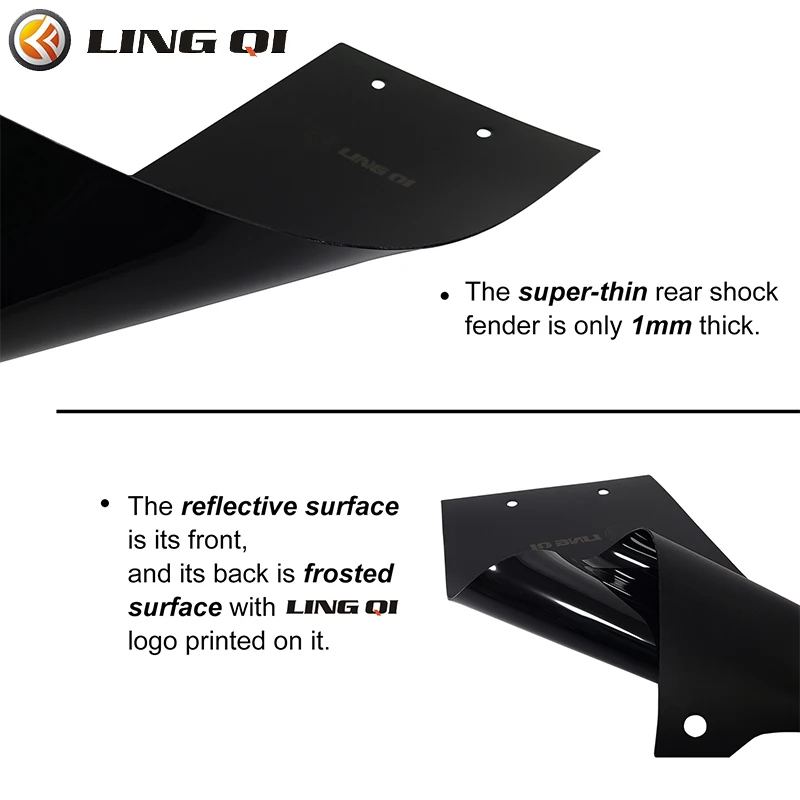 Rear Shock Absorption Mud Guard Flap Fit to Sur Ron Light Bee X and S.Rear Shock-absorbing Dust Cover,Rear Shock Dirt Protector