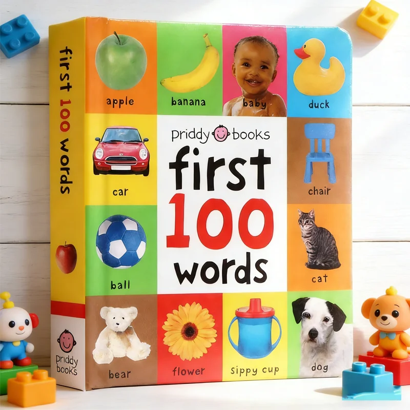 Sight Word Game - First 100 English Words Board Book,
