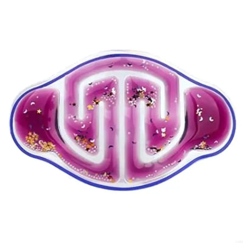 لعبة الضغط الحسي السائل للإجهاد البالغ تقلل من تركيز الأطفال L8RB