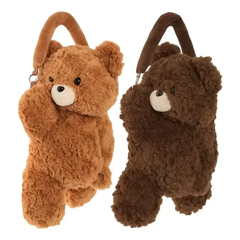 Car tissue box, cute cartoon bear, car tissue box, napkins, car interior decoration products