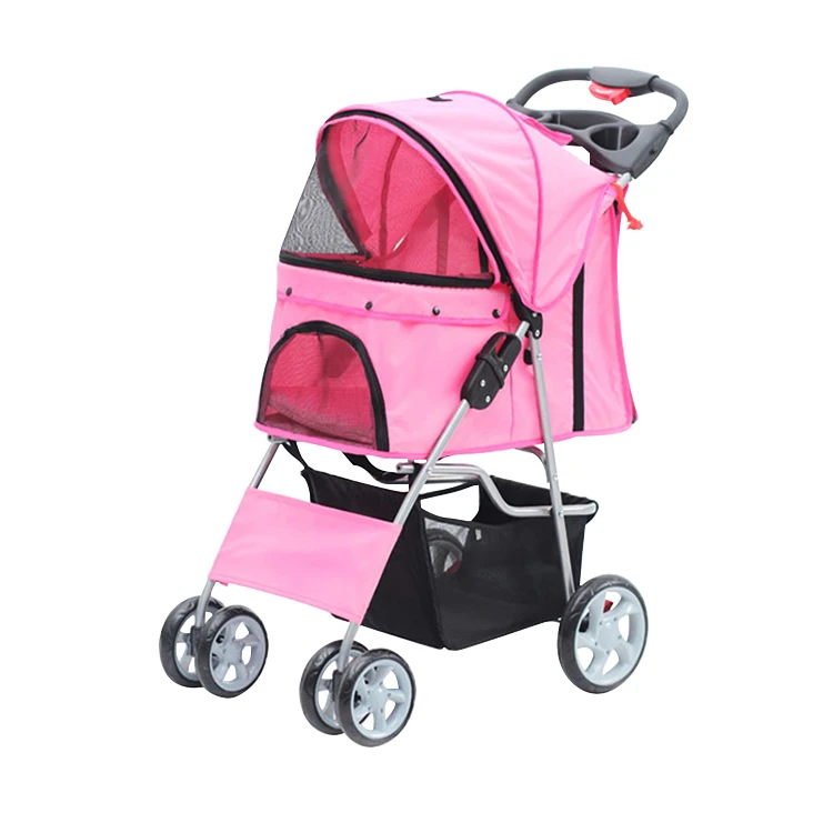 STLFBest Sell Wholesale  4 Wheels Pet Dog 3 in 1 Luxury Pet Strollers