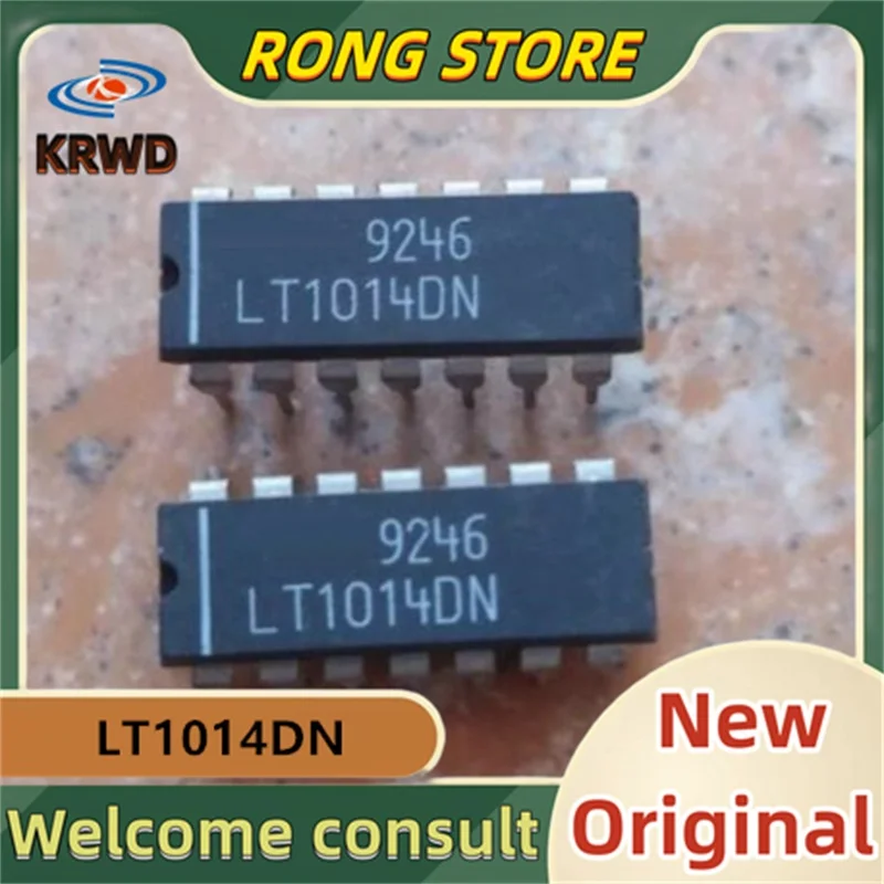 3PCS LT1014DN  New original LT1014 DIP14