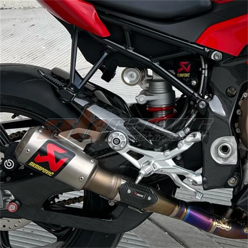 Rear Tire Hugger Chain Mudguard Fairing Cowling  For BMW S1000RR 2020-2023  Full Forged Carbon Fiber