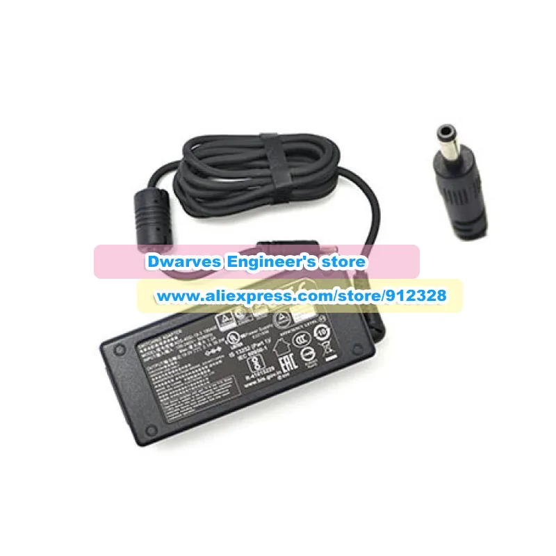 Genuine 19V 2.1A 39.9W AC Adapter ADS-40SI-19-3 19040E Charger Switching Power Supply 5.5x2.5mm 4.0*1.3mm Tip