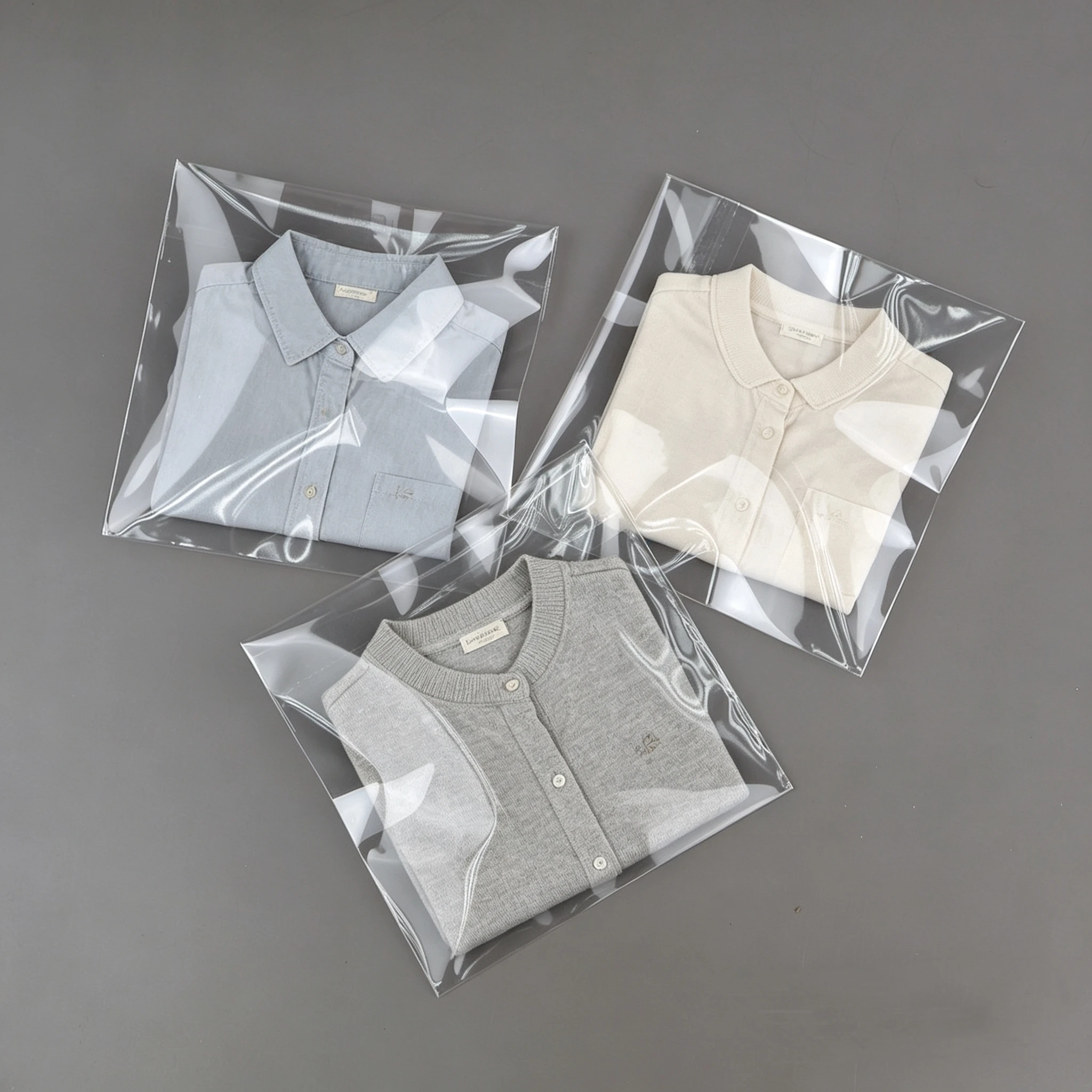 Große Größen OPP Transparente Selbstklebende Versiegelte Plastikverpackungsbeutel Wiederverschließbare Kleiderbeutel OPP-Beutel Geschenkbeutel – Detail 7