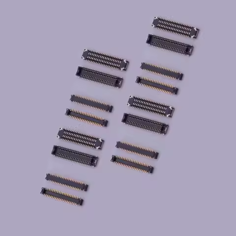 10pcs LCD Display Screen Flex FPC Connector On Board For Motorola Moto G8Plus XT2019 G8 Play G9 Plus XT2087 XT2015 40Pin