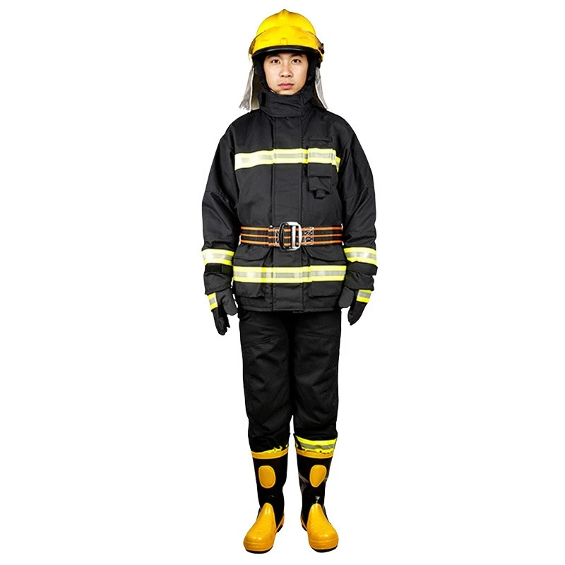 

Firefighter fire protection clothing six piece set of 17 firefighter