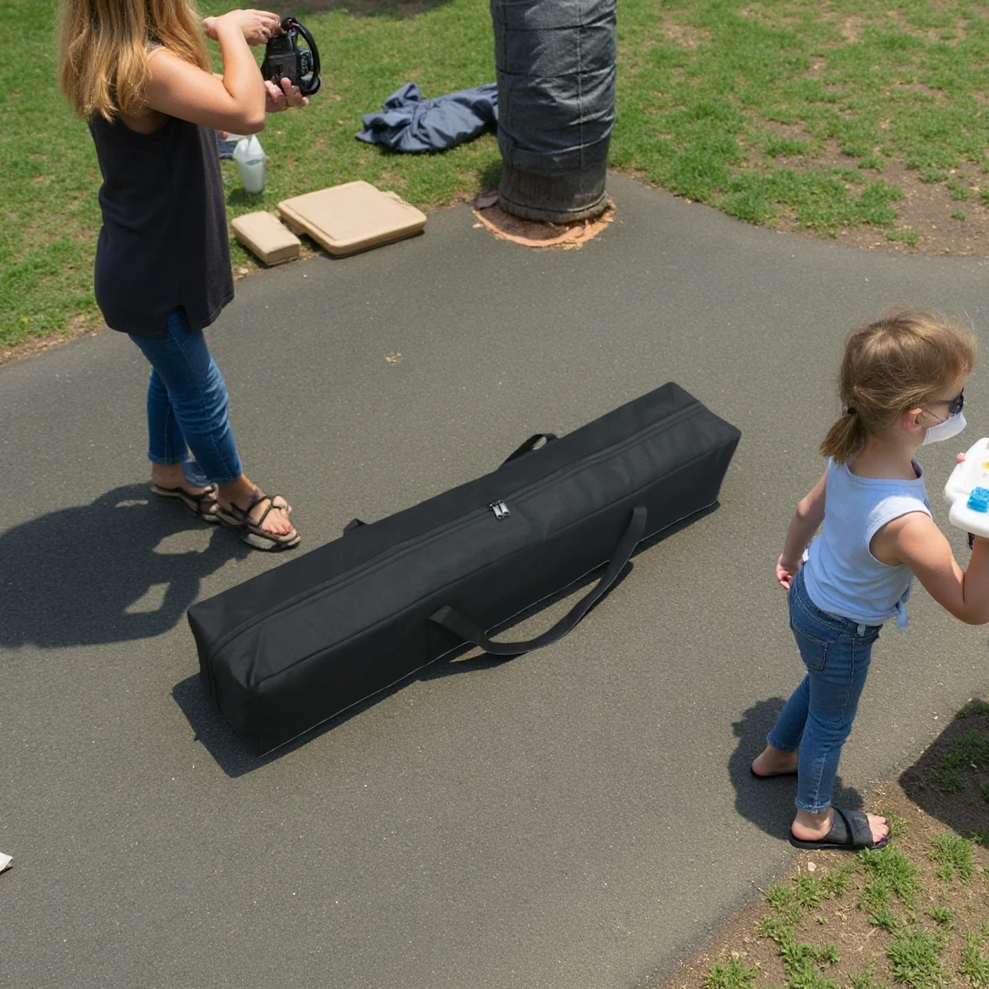 

Heavy Duty Large Duffel Bag - XL Multi-Scene Organizer for Canopy Tents, Hammock Covers, Grill Tools & Folding Chairs with MOLLE