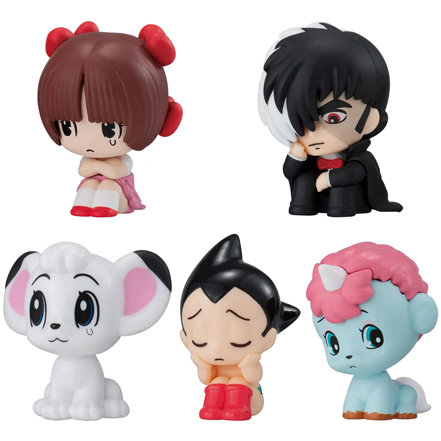 Bandai Gashapon Figure Sitting Hug Knee Collectible Osamu Tezuka
