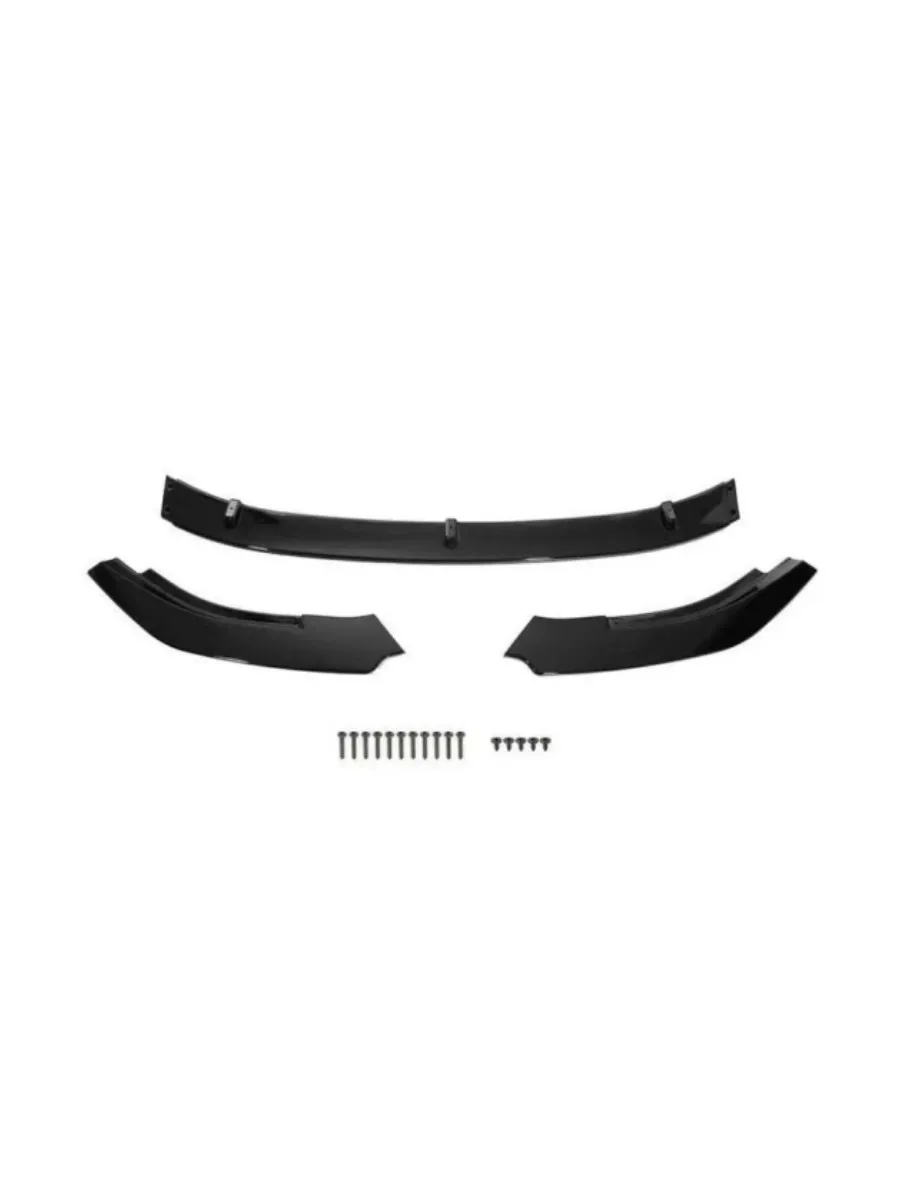 Maxton Stil Araba темпера Tampon Splitter Dudak Difüzör Vücut Kiti Spoiler Guard Için Golf 6 MK6 GTI GTD 2008 2009-2012 2013