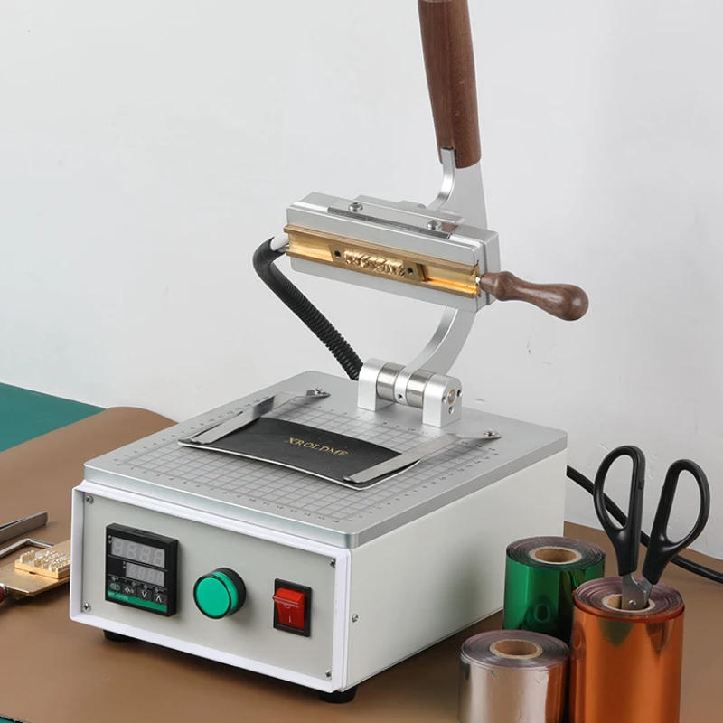 

Small manual leather brass movable type copper mold manual leather hot stamping machine digital letter bronzing machine