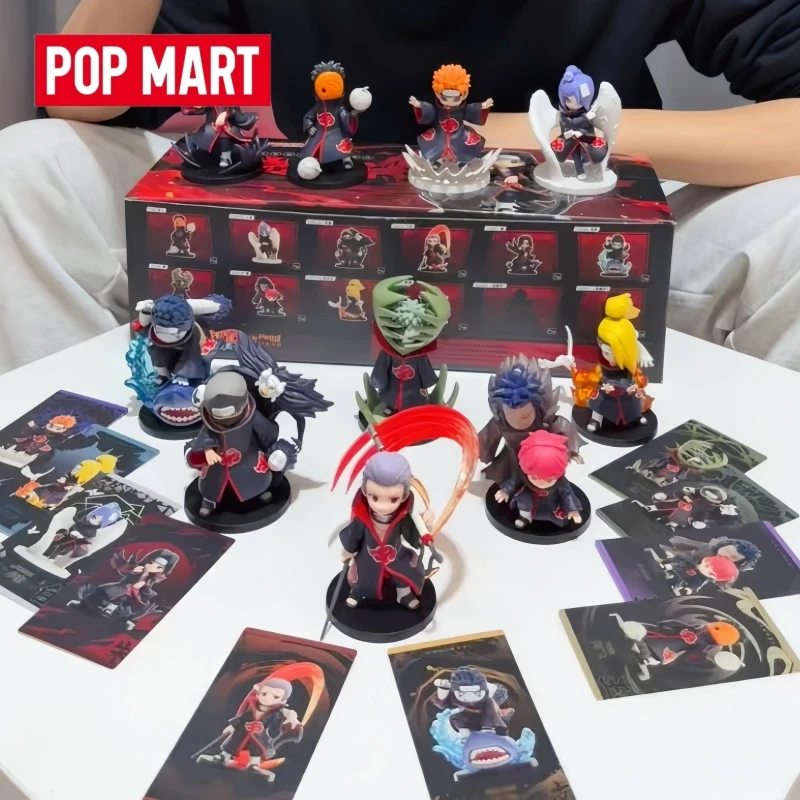 

Popmart Genuine New Hot Selling Naluto Wars Dawn Organization Series Trendy Toy Figurines Surprise Blind Box Collection Toys