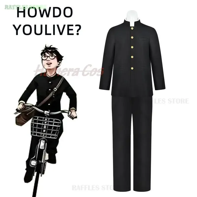 Anime Movies The Boy And The Heron Kiriko Cosplay Maid Dresses Costume How Do You Live? Halloween Mahito Maki Lady Himi Cosplay