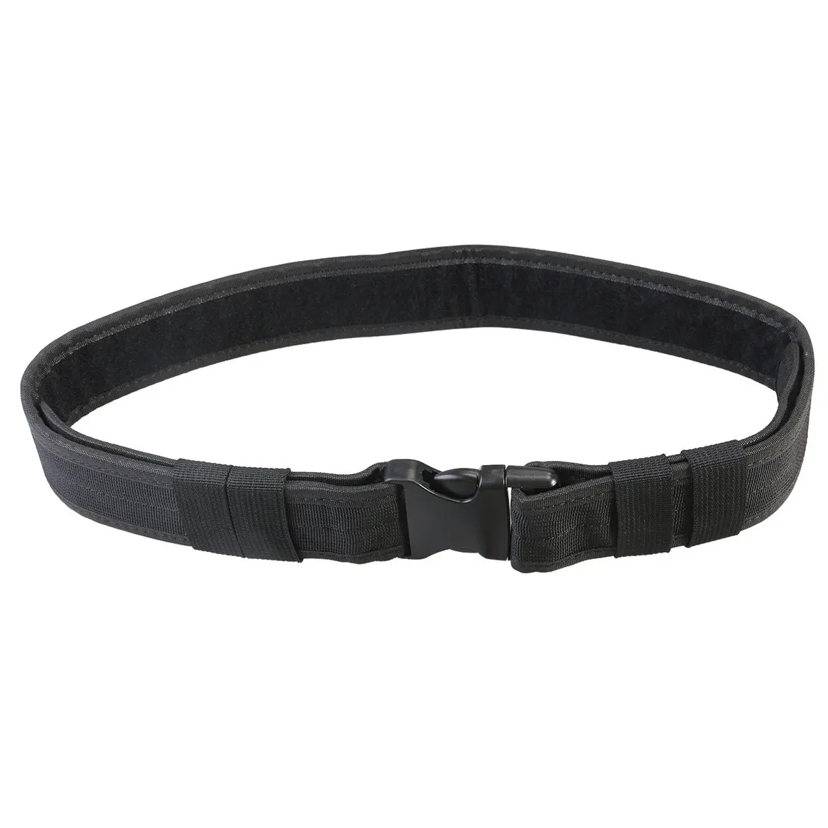 

Utility Belt Black Adjustable Nylon Quick Release Buckle Durable Combat Gear For Outdoor Hunting