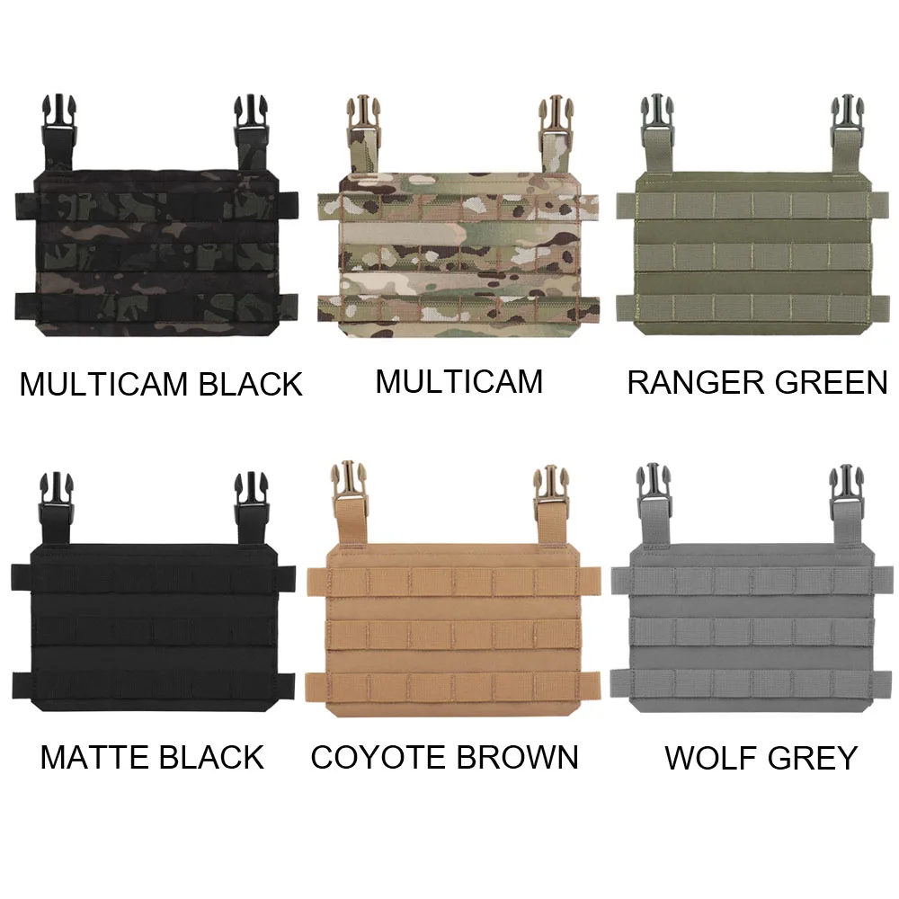 Hsp Stijl Thorax Molle Plakkaat Voor Tactische Vest Plaat Drager Voorklep Paneel Lv119 Jacht Airsoft Vest Uitbreiding Accessoires