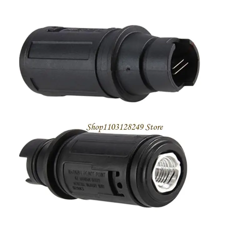 N5KD Versatile Adjustable Pressure Washer Nozzle With Interchangeable Fan Patterns For Grime Removal Various Cleaning Needs