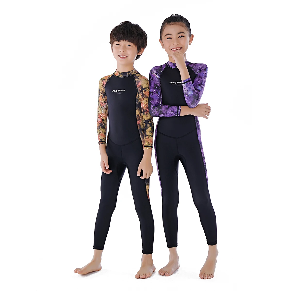 

STLF Children Full Swimsuit Manufacturer Swimming Costumes for Kids-boys One Piece Freediving Wetsuit