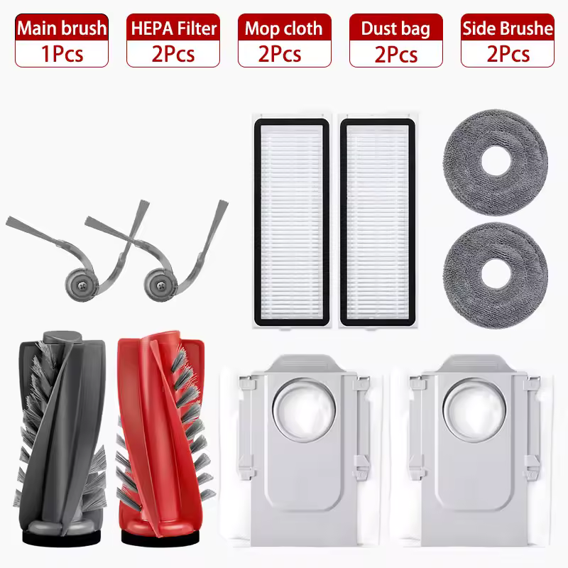 Fit For (Roborock Qrevo Edge / EdgeC / Edge S5A / 5V1 / Curv) Vacuum Parts Main Roller Side Brush Hepa Filter Mop Cloth Dust Bag - Image 15
