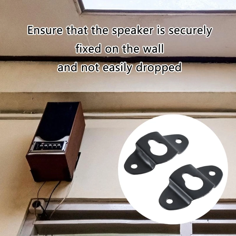 Robusts Design Đầu nối móc tường cho loa có kiểu dáng gọn gàng và ngăn nắp H7JF