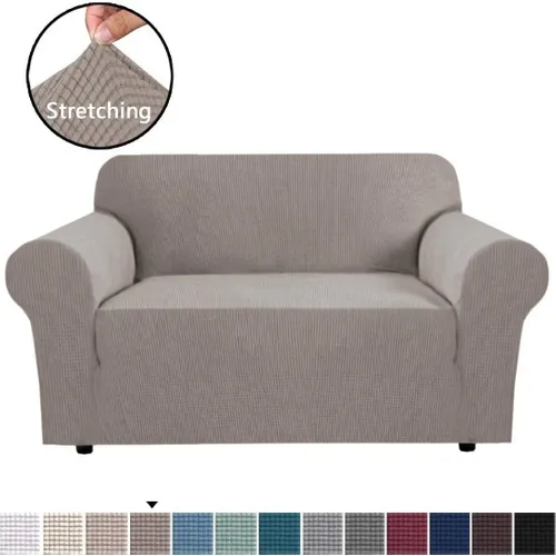 Bogda Honey comb Pattern Stretch Lastıklı Flexible Seat Sofa Case 3 Personality Stone