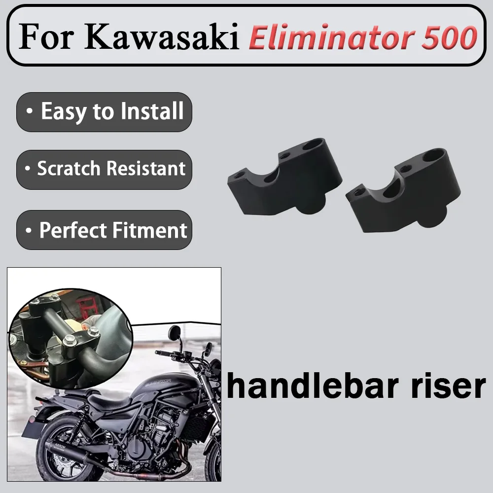 For Kawasaki Eliminator 500 500SE modification handlebar heightening yard heightening rearward shift