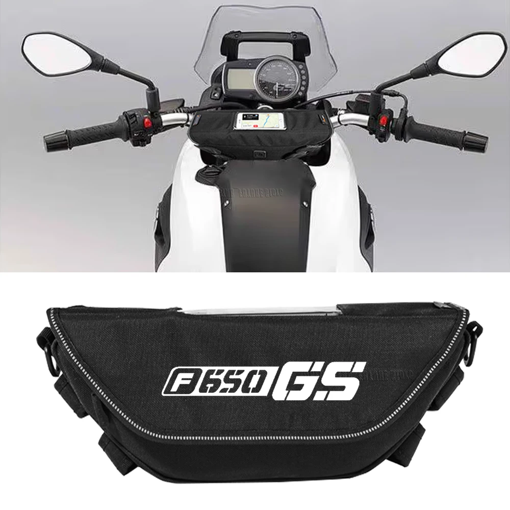 For F650GS 2007 F650 F 650 GS 650GS 2000-2012 2005 2006 2008-2022 2023 Waterproof motorcycle handlebar travel navigation bag