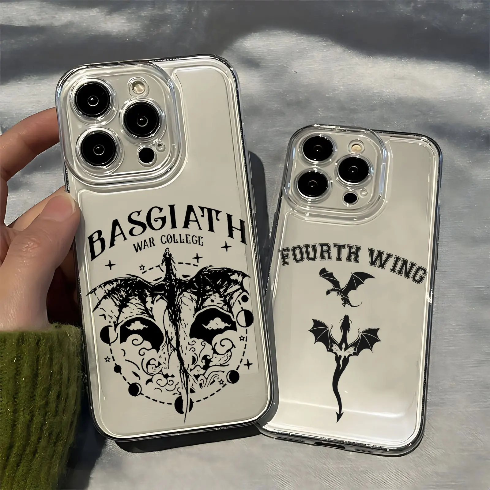 Dragon F-Fourth W-Wing Phone Case For iPhone 16 15 14 13 12 11 Mini Pro Max  X XR XSMax 7 8 Plus SE20 Transparent Cover - AliExpress 202192403