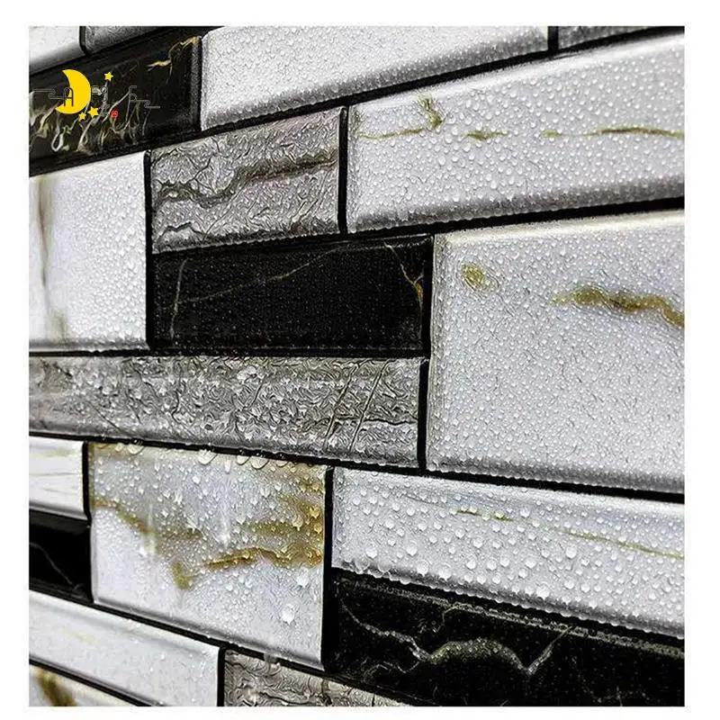 

AF95-10PCS Self Adhesive Wall Sticker For Kitchen Cupboard Bathroom Wallpaper Wallpaper