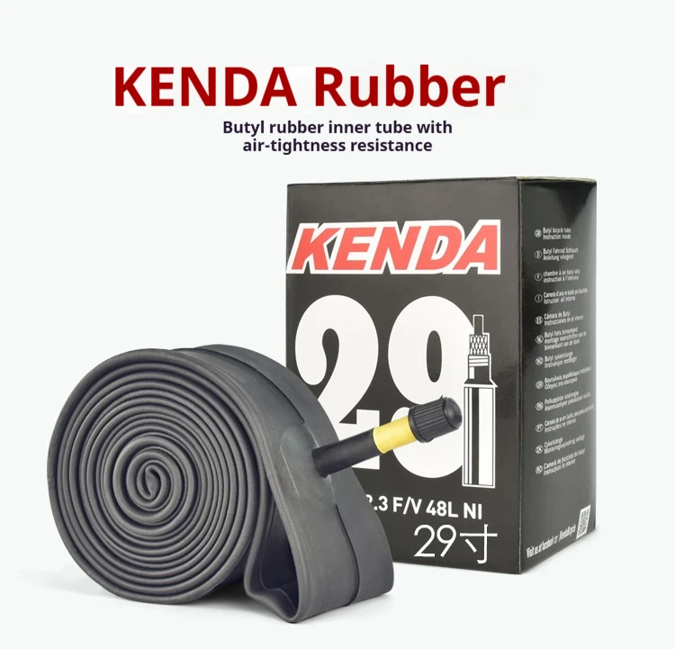 KENDA 29X1.9/2.3 Zoll Hochluftdichter Mountainbike-Schlauch AV/FV 32/36/48mm Butylkautschuk für MTB – Detail 1