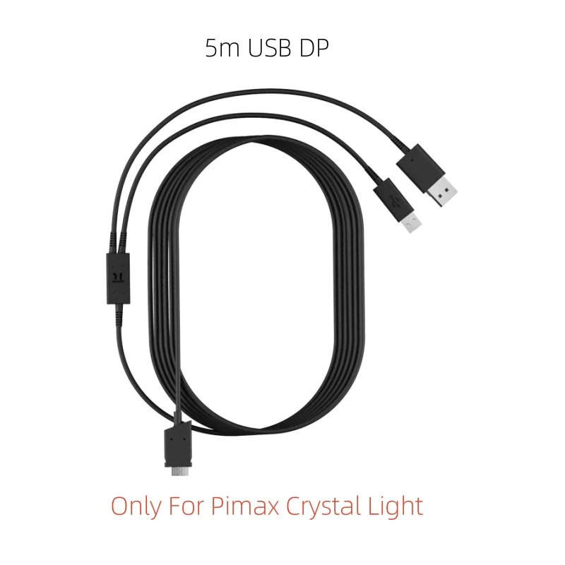 Pimax 6M Fiber Optical Cable and Pimax Crystal Light Cable - 5m