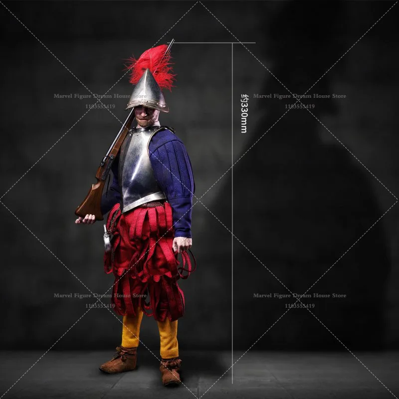 

COOMODEL SE138/SE139 масштаб 1/6 Musketeer пехотный солдат фигурка 12-дюймовый полный набор коллекционных игрушек мужская модель на складе