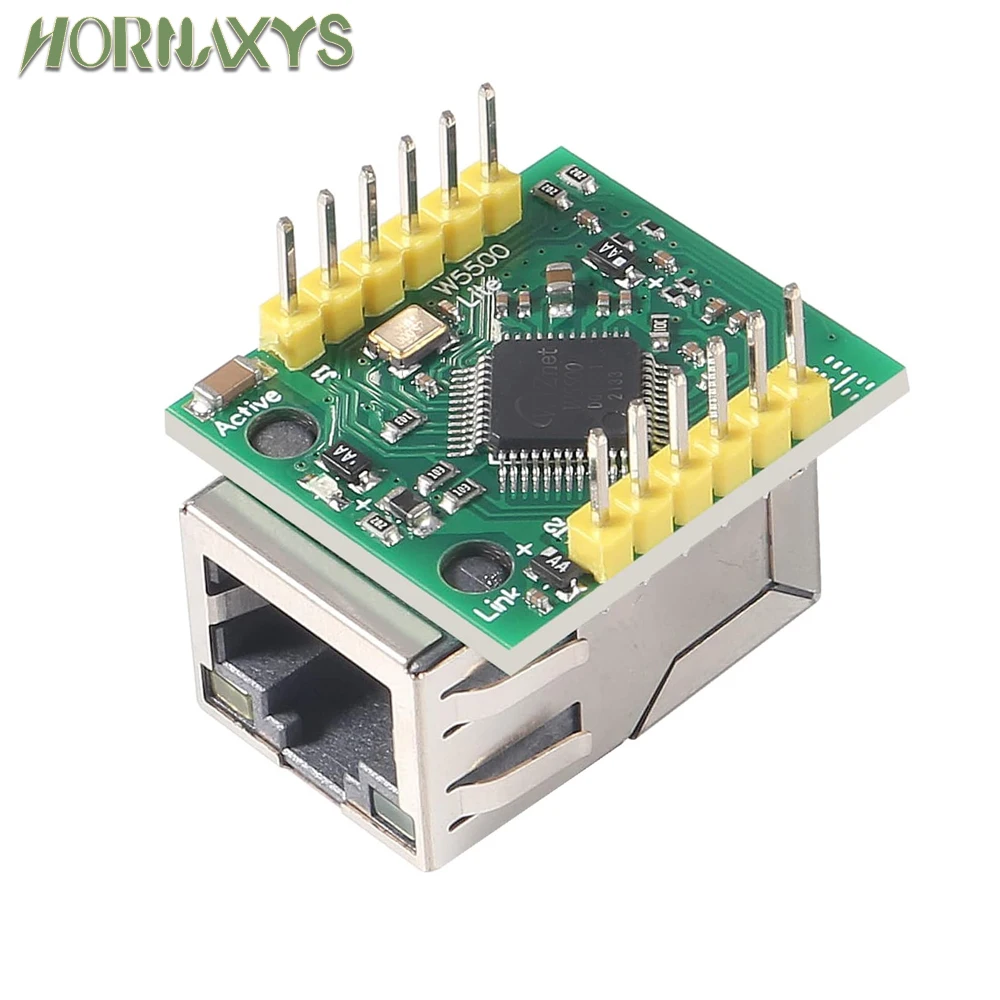 USR-ES1 W5500 Ethernet Network Module Hardware SPI to LAN/ Ethernet TCP / IP 51 / STM32 Microcontroller Program Over W5100