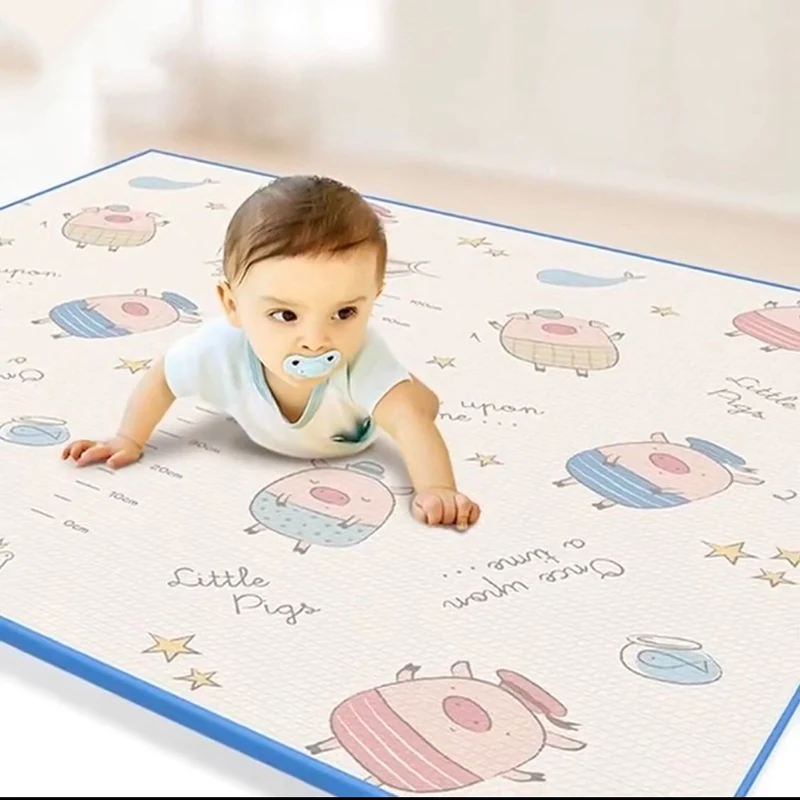 Carpet Play Mat 1cm XPE Environmentally Friendly Thick Baby Crawling Play Mats Folding Mat for Children\'s Safety Mat Rug Playmat