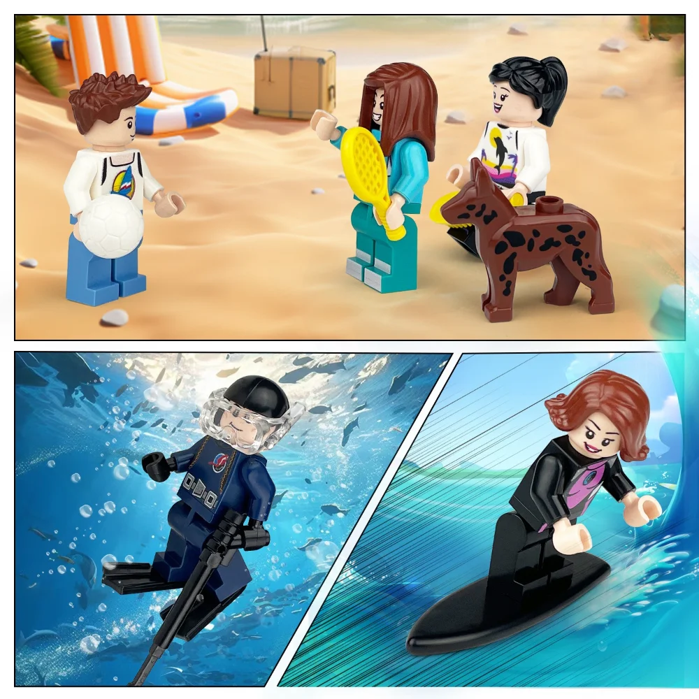 

Building Blocks, Figureshumanoid Dolls, Toys, Mini Figures, Humanoid Dolls, Children's Toys, Birthday Gifts, Cartoon Characters.