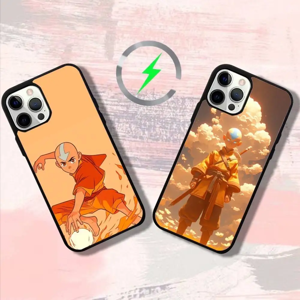 

Avatar Last A-Airbender Ang Phone Case For iPhone17,16,15,14,13,12,11,Pro,Max,Plus,Mini,SE4,E Magnetic Magsafe Wireless Charging