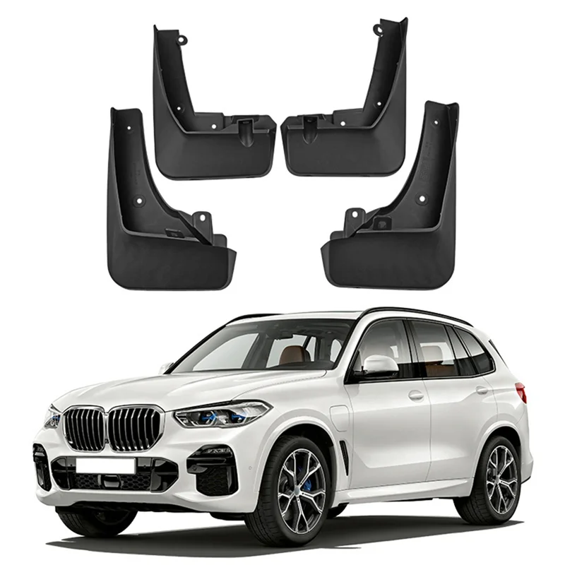 

4PCS Car Mudguard Mud Flaps Splash Mud Guard Fender For BMW X5 M Sport 2019-2023 Car Accessories-A02G