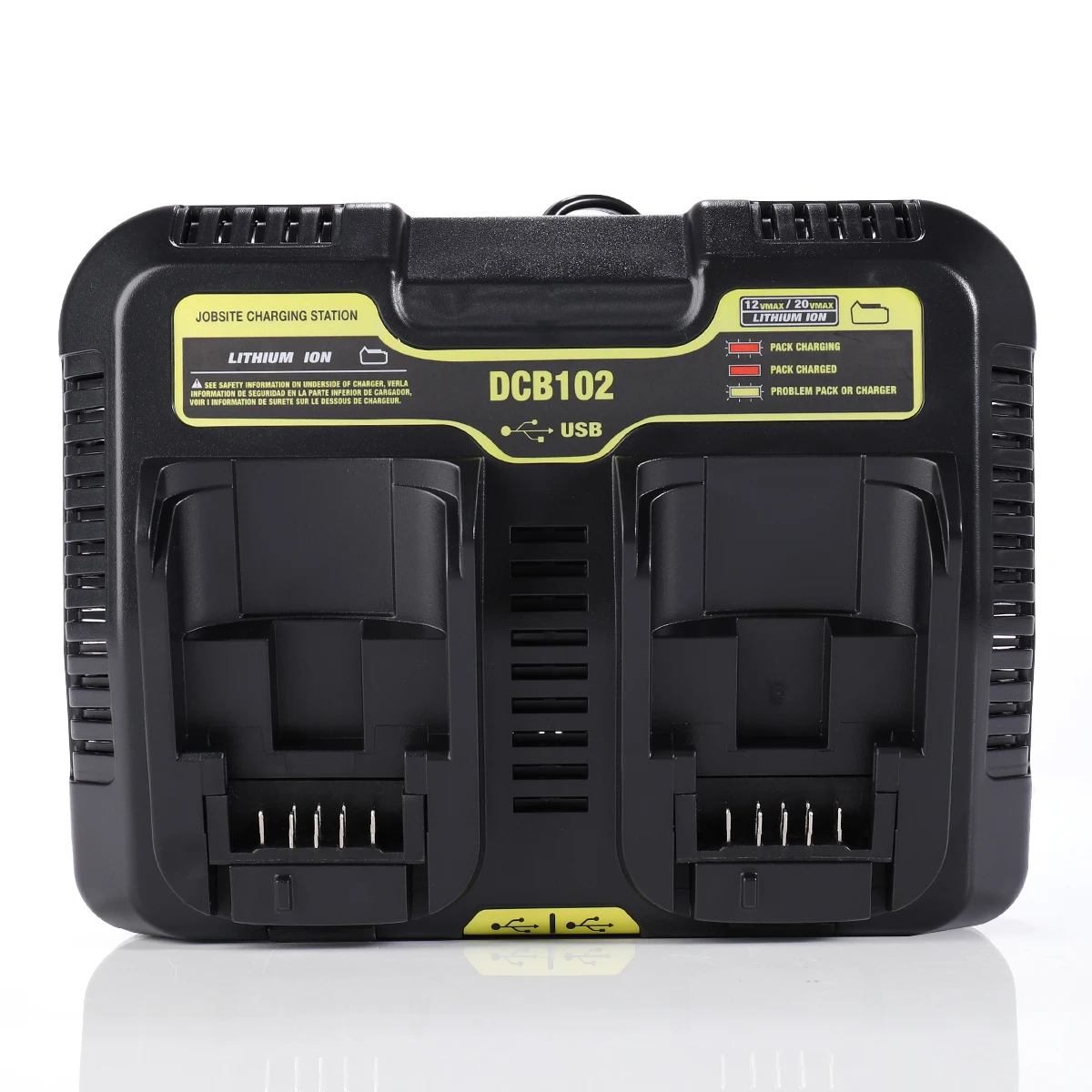 DCB118 DCB102 ładowarka do baterii Dewalt 10.8V 12V 14.4V 18V 20V DCB200 DCB101 DCB115 DCB107 DCB105 DCB140 DCB112