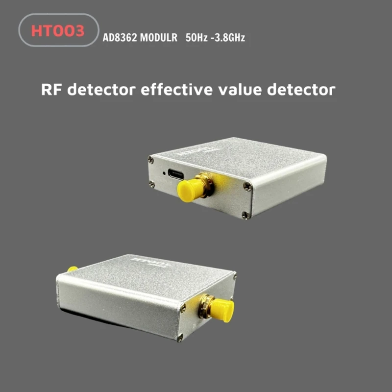 Medidor potencia RF Detectores logarítmicos Detección potencia Amplia 50 Hz a 3,8 GHz