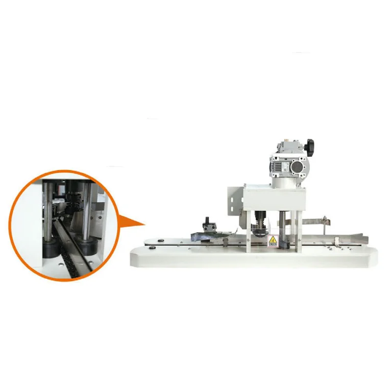 ZB4900-3 Bags Convey-Trim-Infeed Machine Crepe Tape Feeding Device