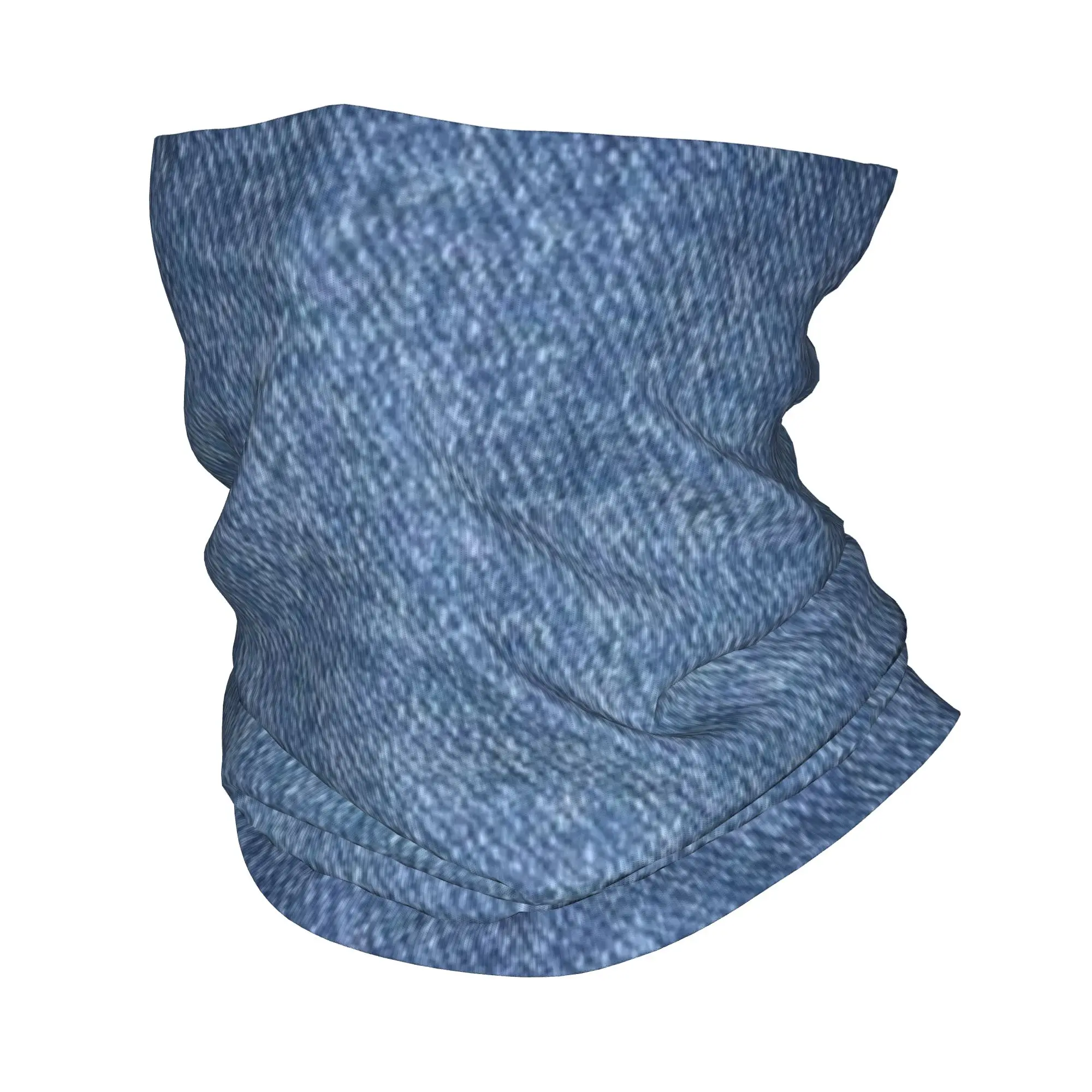 

Blue (7) Bandana Cover Club Denim texture Face Scarf Running Adult Windproof Neckerchief