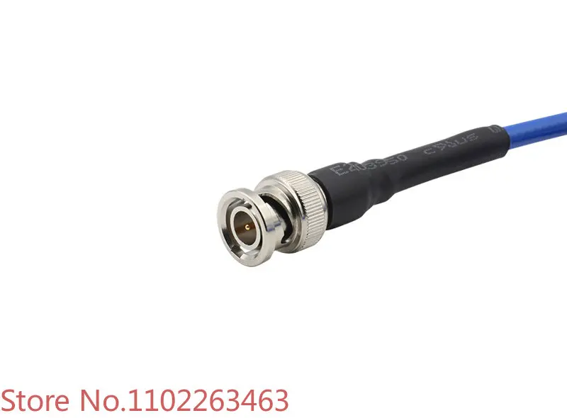 BNC male test line 8GHZ high-frequency test BNC-JJ adapter line soft band report with low standing wave internal needle