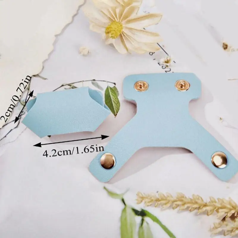 L5YA Medicals Stethoscope PU Leather Protective Sleeve Identification Label For Clinical Environment Doctor Nurser Gifting