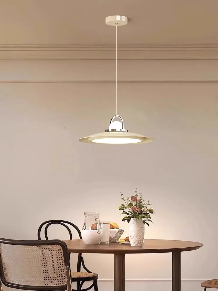 Дизайнерский светодиодный минималистичный подвесной светильник в форме рыбацкой шляпы для столовой, спальни, барной стойки, обеденного стола, светильники