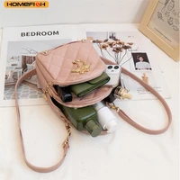 HOMEFISH Women Fashion Backpack Ins New Style Female Handbag Leisure Mini Fashion Women Backpacks Phone Packs MIni Backpack 4