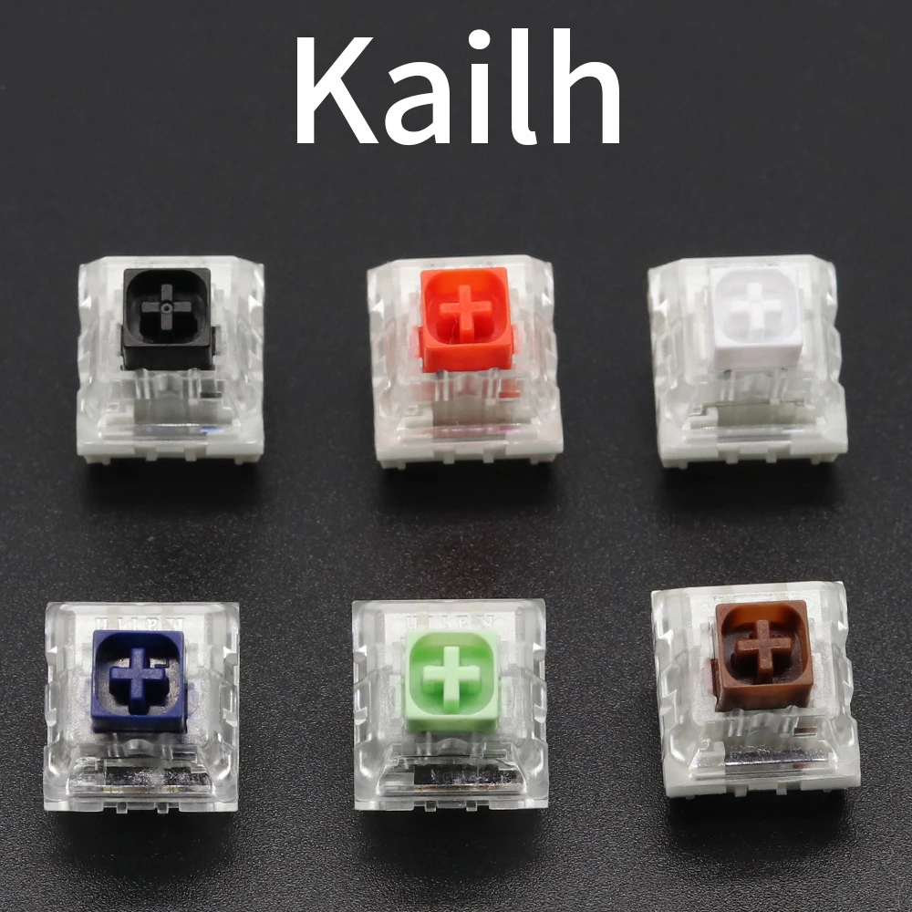 Kailh 박스 스위치 네이비 옥 화이트 레드 브라운 블랙 RGB SMD 3 핀 체리 MX 스위치, 게임 기계식 키보드용, IP56 방수