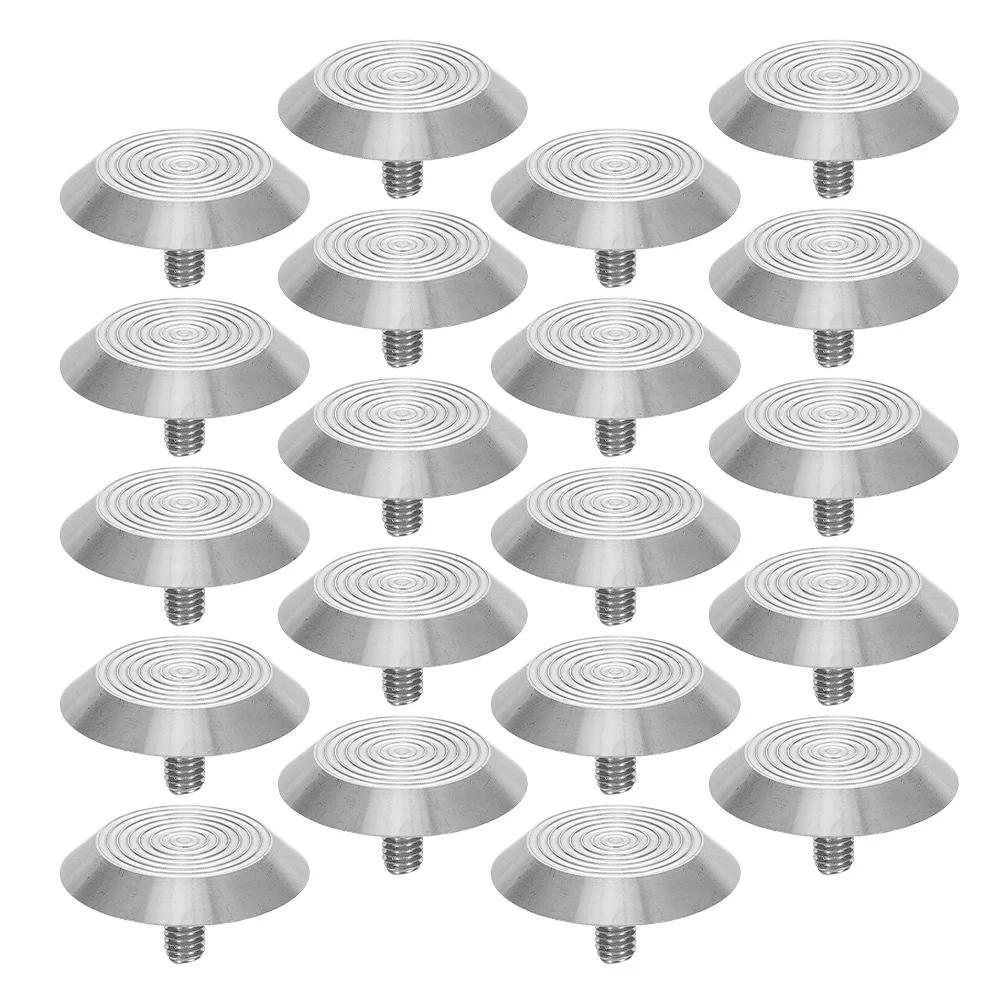 20 قطعة الفولاذ المقاوم للصدأ اللمس أعمى ترصيع المضادة للانزلاق الأناناس الملمس دائم آمنة جزءا لا يتجزأ من الممشى التوجيه للأرصفة