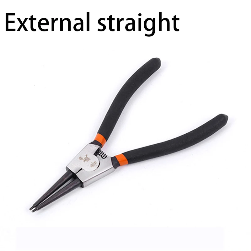 1pcs 7 inch Snap Ring Pliers Set Internal/External Circlip install uninstall Kits Snap Rings Puller Hand Circlip Plier