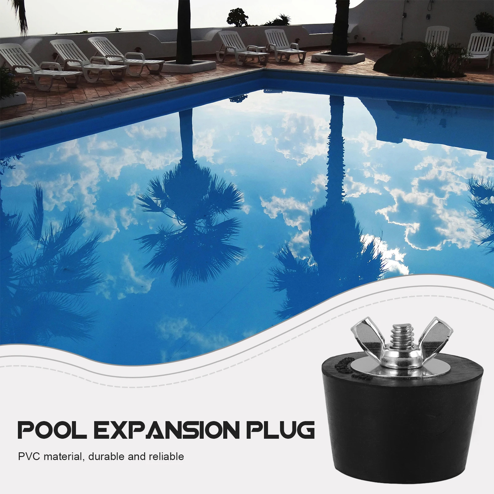 

Heavy Duty Swimming Plug Replacement Winterizing Leak Proof Parts Strainer Hole Plugs Pool Return Line Plug for Filter